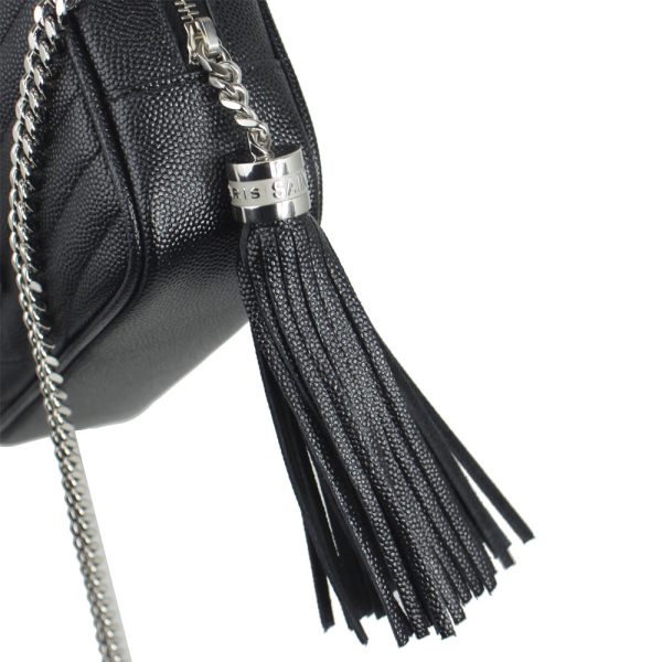 imgrc0161050605 Saint Laurent Chain Shoulder Bag Lou Mini Black