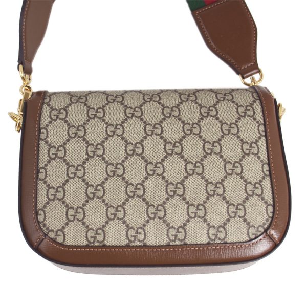 imgrc0163844598 Gucci Horsebit Mini Shoulder Bag Beige Brown