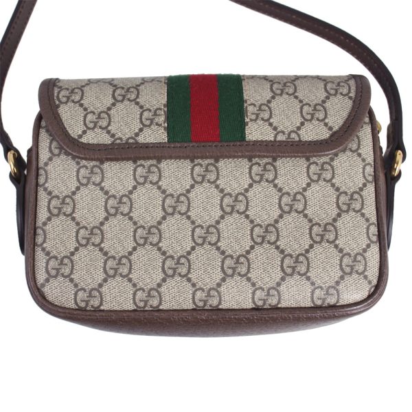 imgrc0163845490 Gucci Shoulder Bag Ophidia Leather Beige Brown