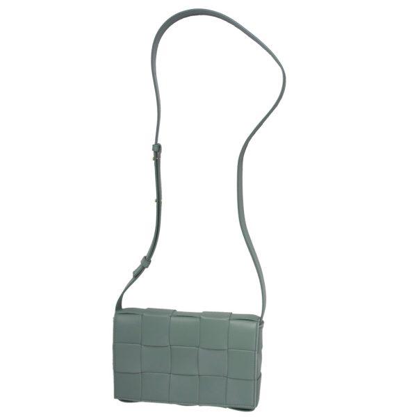 imgrc0164402143 Bottega Veneta Cassette Crossbody Bag Green