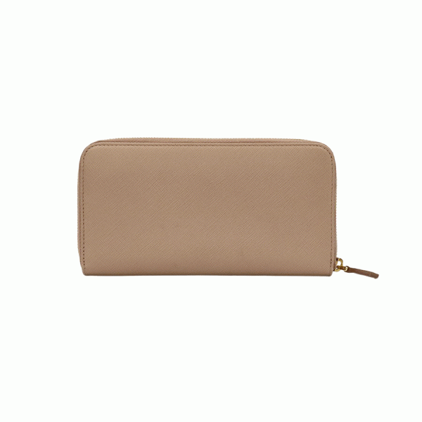 imgrc0167148319 Prada Saffiano Zip Around Wallet Cypria Pink Beige