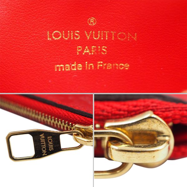 imgrc0167821008 Louis Vuitton Portefeuille Clemence Wallet Red