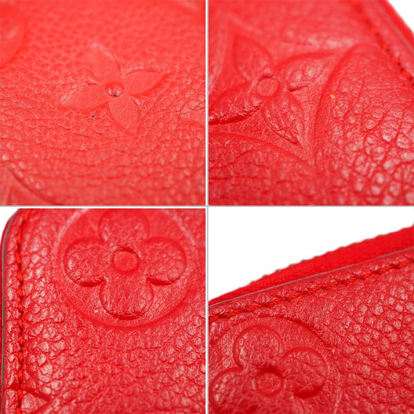 imgrc0167821012 Louis Vuitton Portefeuille Clemence Wallet Red