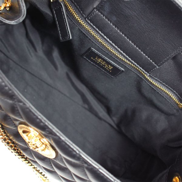 imgrc0168778923 Versace Chain Shoulder Bag 25 Medusa Black