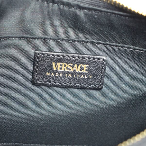 imgrc0168779122 Versace 2way Hand Shoulder Bag Leather Black