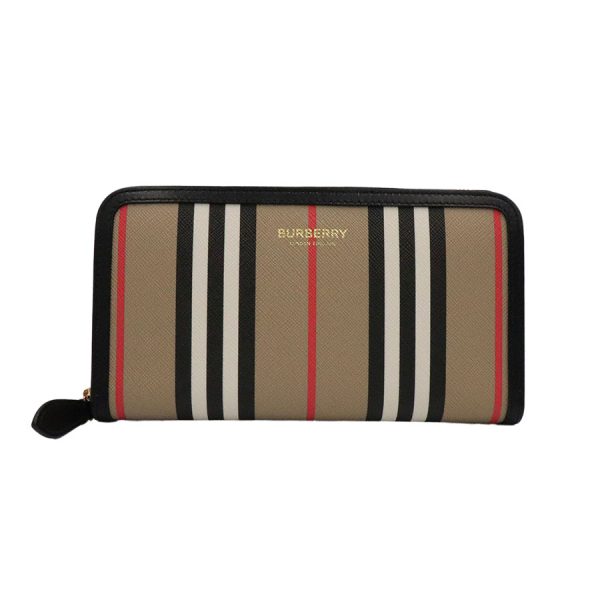 imgrc0173211084 Burberry Elmore Icon Stripe Wallet Archive Beige