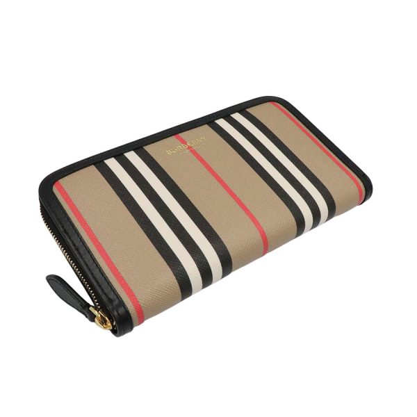 imgrc0173211086 Burberry Elmore Icon Stripe Wallet Archive Beige