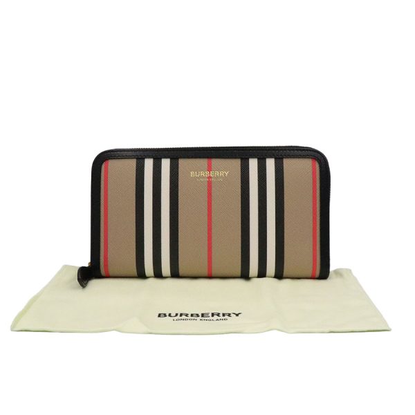 imgrc0173211094 Burberry Elmore Icon Stripe Wallet Archive Beige