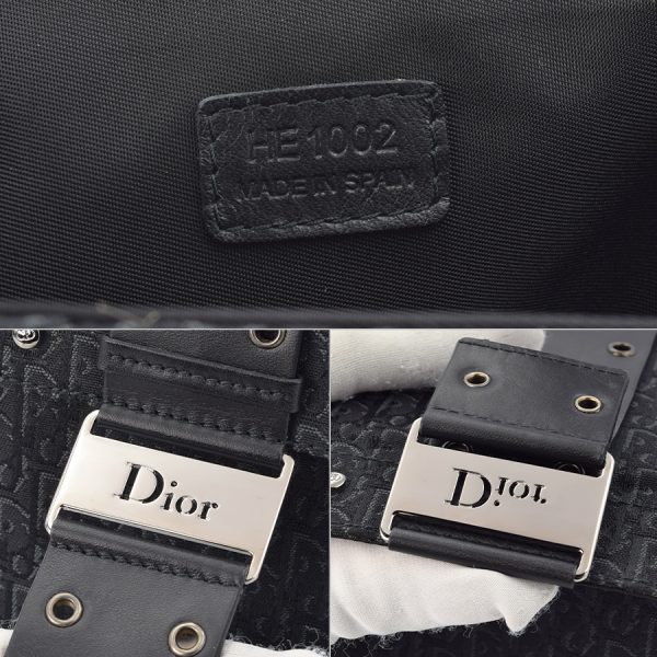 imgrc0175331582 Christian Dior Trotter Vanity Bag Black Gray