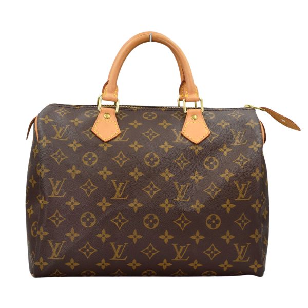 imgrc0175764242 Louis Vuitton Speedy 30 Monogram Handbag Brown