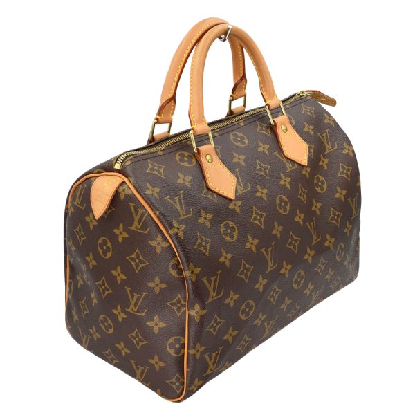 imgrc0175764252 Louis Vuitton Speedy 30 Monogram Handbag Brown