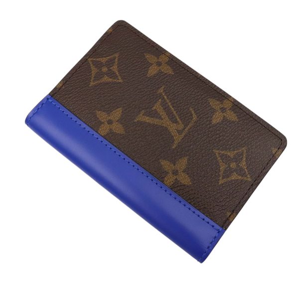 imgrc0177436085 Louis Vuitton Organizer De Poche Case Brown Blue