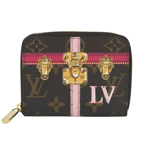 imgrc0178204211 Louis Vuitton Zippy Coin Purse Case Brown Pink