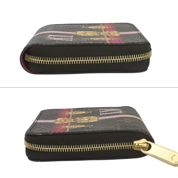 imgrc0178204213 Louis Vuitton Zippy Coin Purse Case Brown Pink