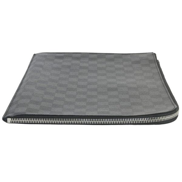 imgrc0179536184 Louis Vuitton Pochette Jour GM Clutch Black Gray