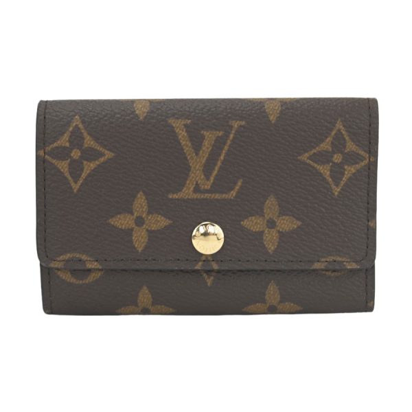 imgrc0180294190 Louis Vuitton Multicle 6 Key Case Monogram Brown