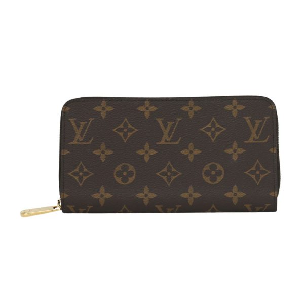 imgrc0182090940 Louis Vuitton Zippy Long Wallet Monogram Brown