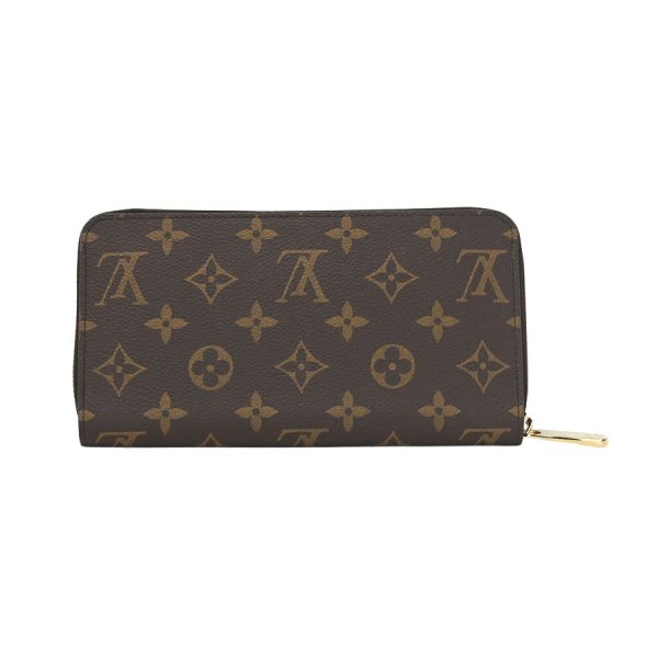 imgrc0182090942 Louis Vuitton Zippy Long Wallet Monogram Brown