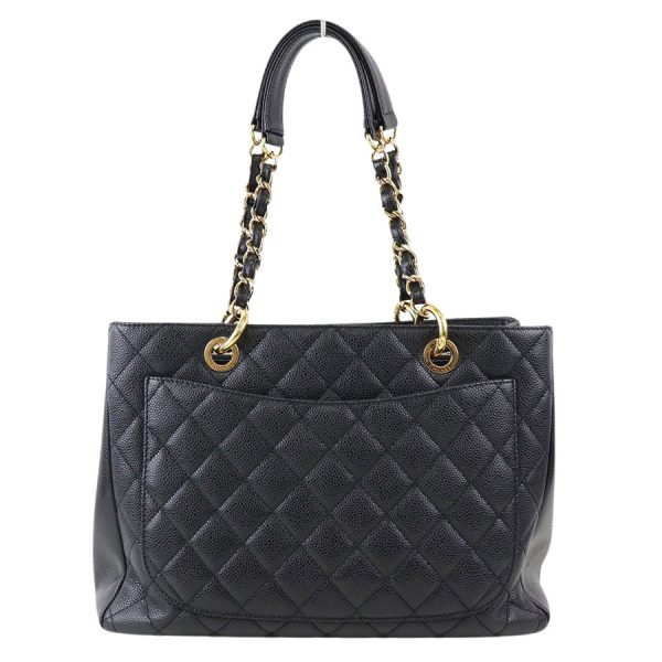 imgrc0182431777 Chanel GST Chain Tote Bag Matelasse Caviar Black