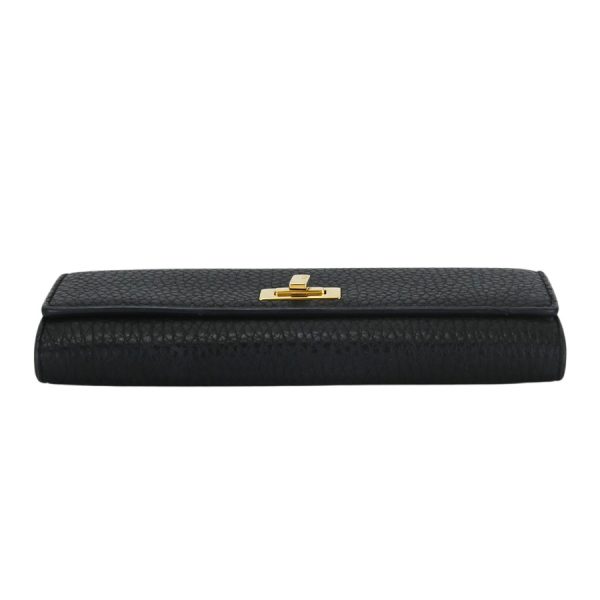 imgrc0182613601 Fendi Peekaboo Selleria Wallet Black Beige