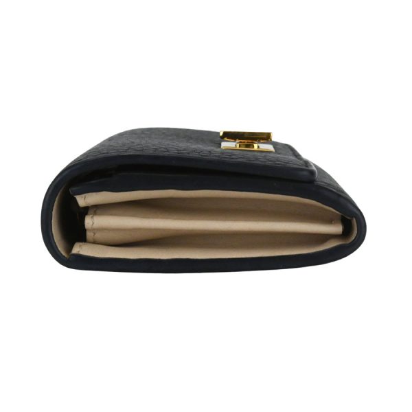 imgrc0182613602 Fendi Peekaboo Selleria Wallet Black Beige