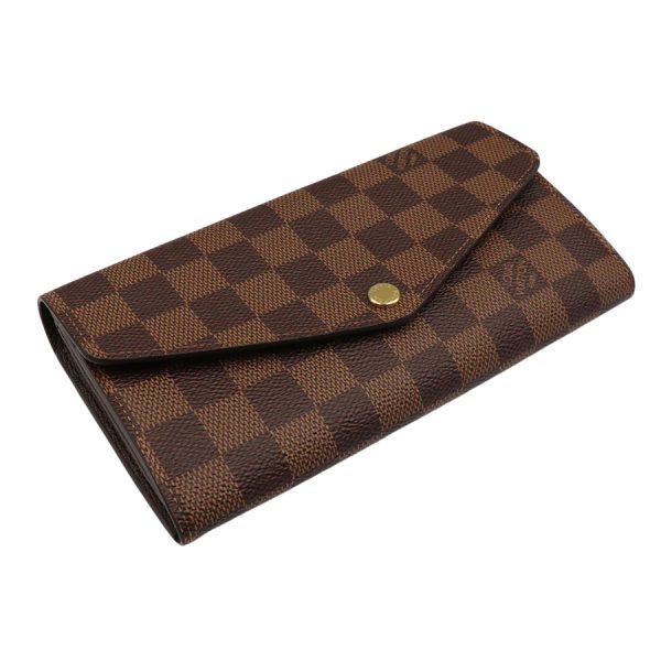 imgrc0182945453 Louis Vuitton Portefeuille Sala Long Wallet Brown