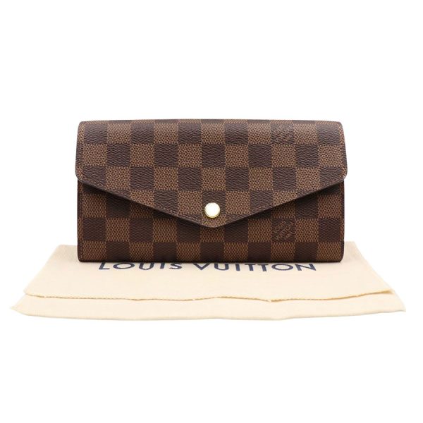 imgrc0182945467 Louis Vuitton Portefeuille Sala Long Wallet Brown