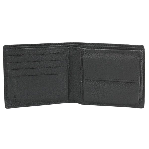 imgrc0183265339 Gucci Jumbo GG Coin Bifold Wallet Black