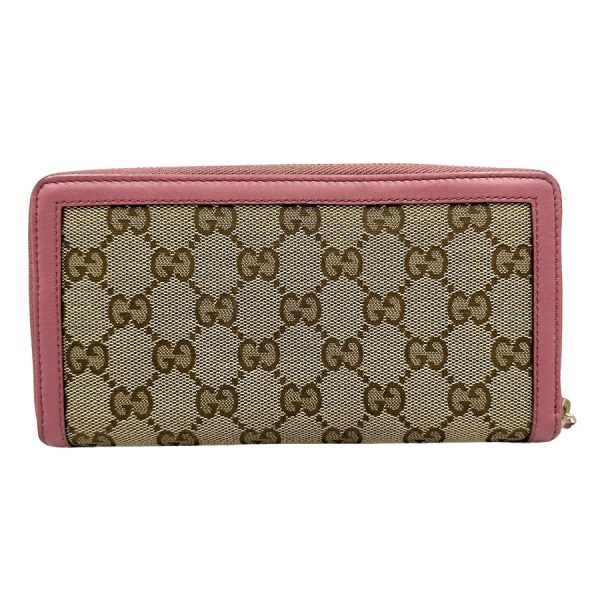 imgrc0183303844 Gucci Sukey Interlocking G Long Wallet Khaki Pink