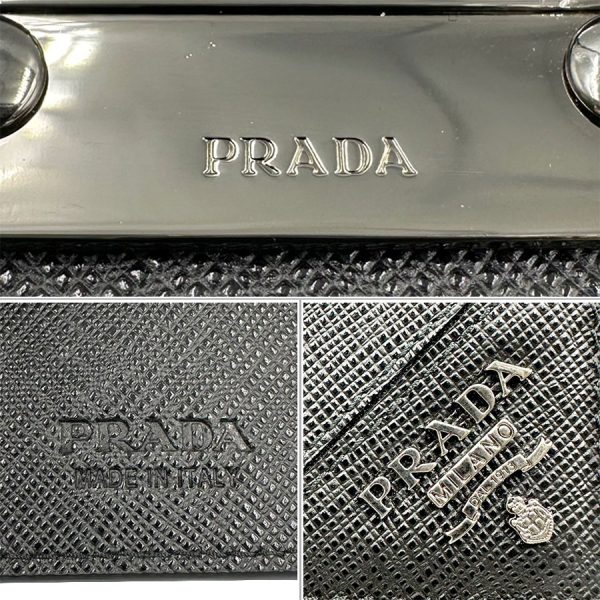 imgrc0183317926 Prada Saffiano Metal Key Case Nero Black