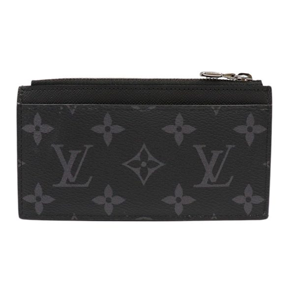 imgrc0183352993 Louis Vuitton Coin Card Holder Purse Black Gray