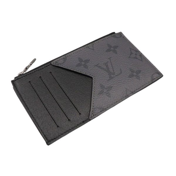 imgrc0183352994 Louis Vuitton Coin Card Holder Purse Black Gray