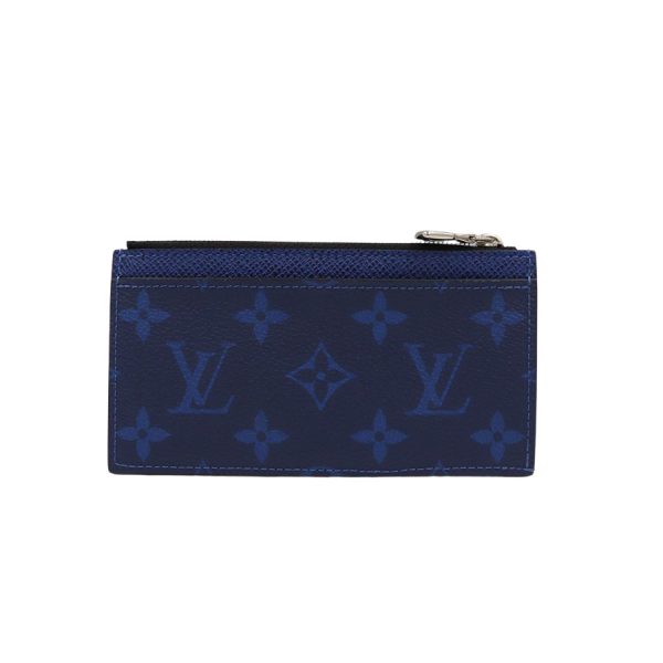 imgrc0183360893 Louis Vuitton Coin Card Holder Case Purse Cobalt