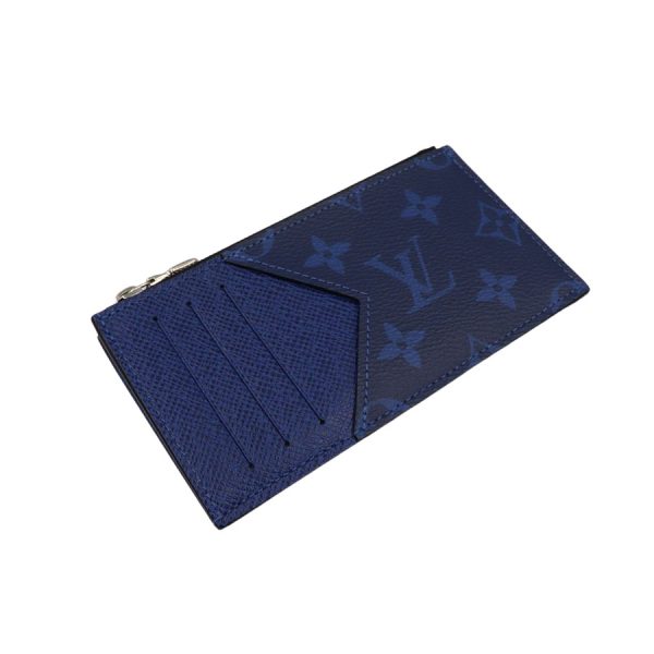 imgrc0183360894 Louis Vuitton Coin Card Holder Case Purse Cobalt