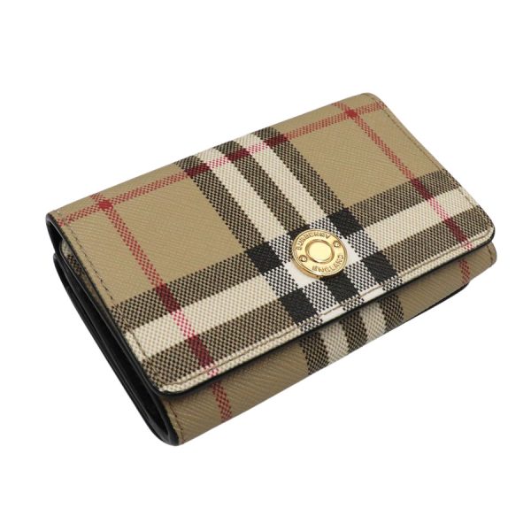 imgrc0183548713 Burberry Vintage Check Trifold Wallet Beige