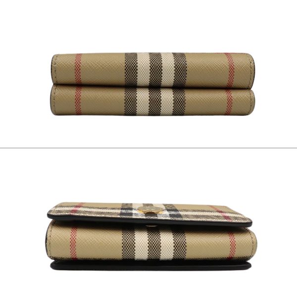 imgrc0183548715 Burberry Vintage Check Trifold Wallet Beige