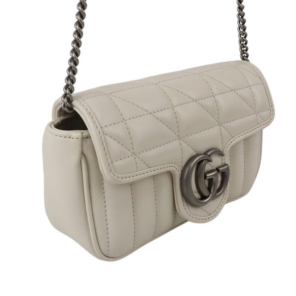 imgrc0183783885 Gucci GG Marmont Super Mini Bag Ivory Silver