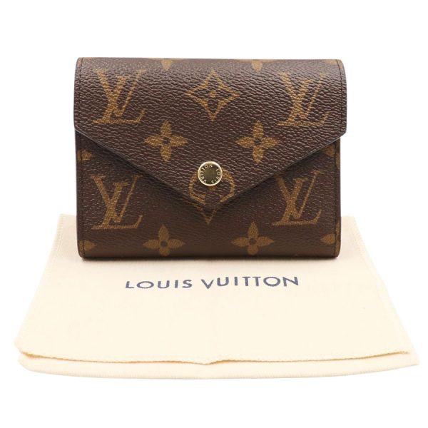 imgrc0183784618 Louis Vuitton Victorine Trifold Wallet Brown