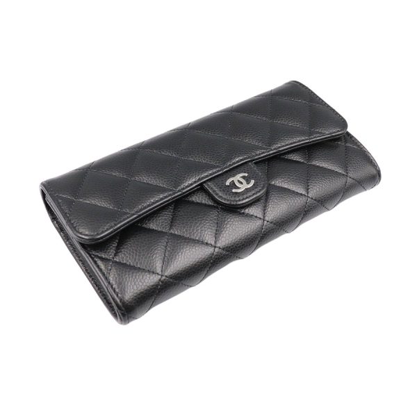 imgrc0184106462 Chanel Classic Long Flap Wallet Black