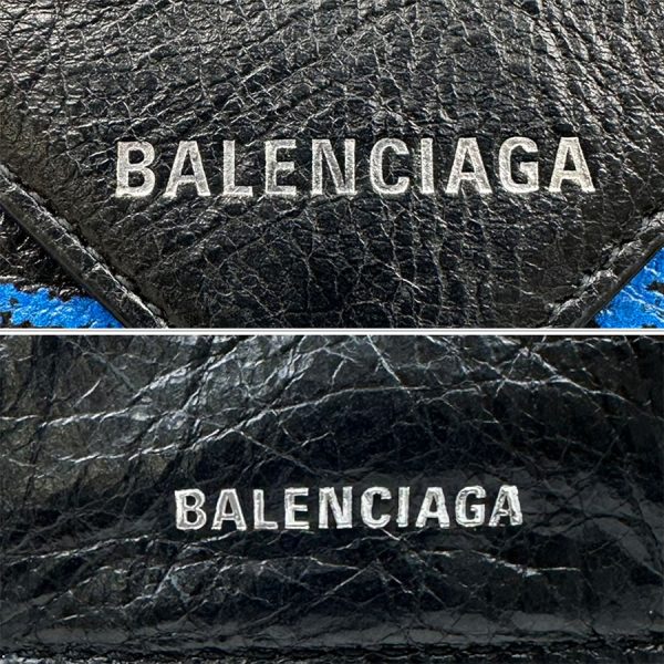 imgrc0184702683 Balenciaga Graffiti Paper Mini Wallet Black