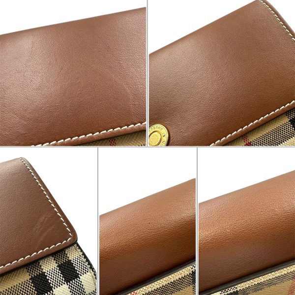 imgrc0184714331 Burberry Vintage Check Long Wallet Beige Tan