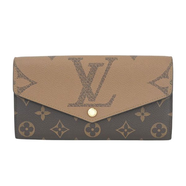 imgrc0184977076 Louis Vuitton Portefeuille Sara Long Wallet Brown