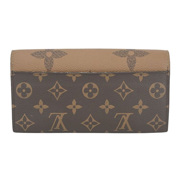 imgrc0184977077 Louis Vuitton Portefeuille Sara Long Wallet Brown