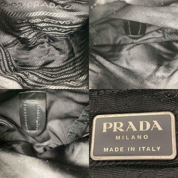 it4cg678aiba 12 c Prada Rucksack Nylon Black