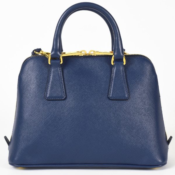 itf5legci4qo 03 Prada Promenade Handbag 2way Saffiano Blue