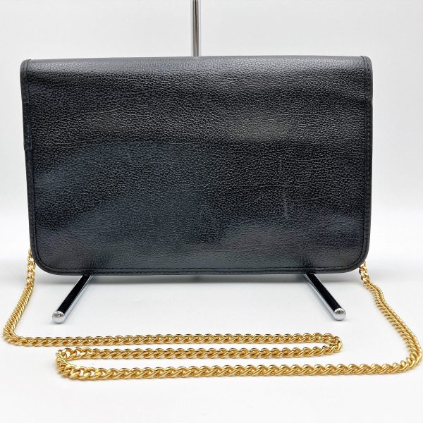 itioilbwhci0 2 Christian Dior Honey Comb Chain Shoulder Bag Black