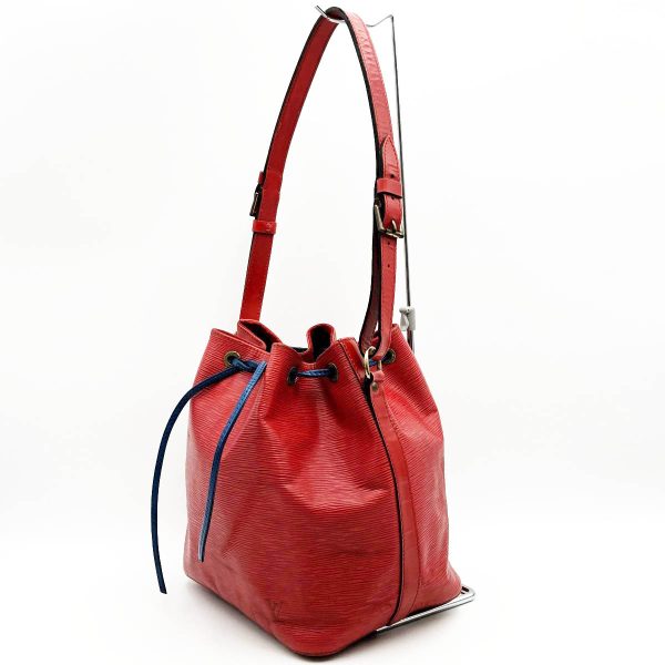 itofv9c5npxc 4 Louis Vuitton Petit Noe Epi Shoulder Bag Red Blue