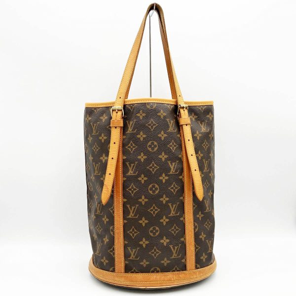 itrqiz5qvgh0 1 Louis Vuitton Bucket GM Monogram Shoulder Bag Brown