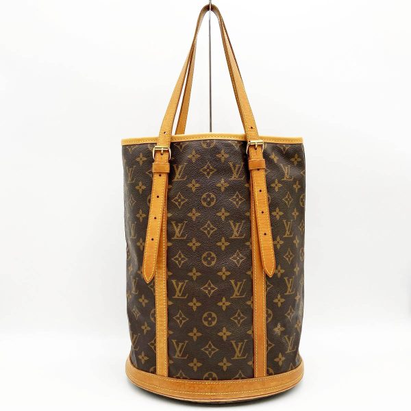 itrqiz5qvgh0 2 Louis Vuitton Bucket GM Monogram Shoulder Bag Brown