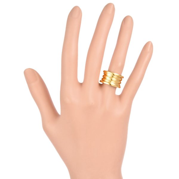 itsc3qauqeyw 04 BVLGARI Gold Ring B Zero One